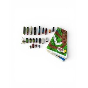 Vintage Thomas The Train ERTL Die Cast 22pc Lot 80s 90s y2k Floor Mat People